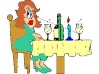 Sticker Custom Preview Image #054695 Entertainment Dining Stood Up