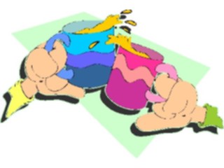 Sticker Custom Preview Image #054701 Entertainment Dining Toasting2