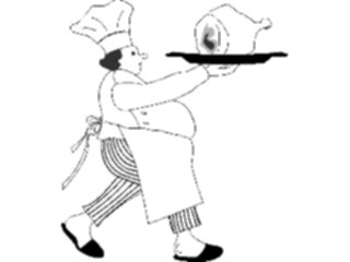Sticker Custom Preview Image #054716 Entertainment Dining Waiter11