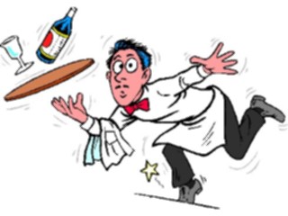 Sticker Custom Preview Image #054745 Entertainment Dining Waiter40