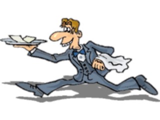 Sticker Custom Preview Image #054760 Entertainment Dining Waiter55