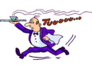 Sticker Custom Preview Image #054766 Entertainment Dining Waiter61