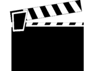 Sticker Custom Preview Image #054887 Entertainment Drama Film Clapboard02