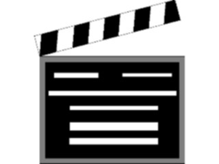 Sticker Custom Preview Image #054888 Entertainment Drama Film Clapboard03