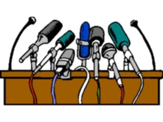 Sticker Custom Preview Image #055306 Entertainment Miscellaneous Press Conference Empty