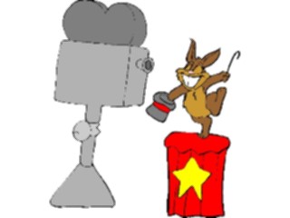 Sticker Custom Preview Image #055313 Entertainment Miscellaneous Rabbit Performing