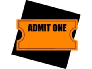 Sticker Custom Preview Image #055334 Entertainment Miscellaneous Ticket2