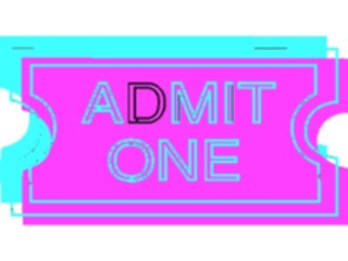 Sticker Custom Preview Image #055340 Entertainment Miscellaneous Ticket8