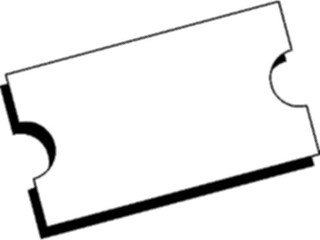 Sticker Custom Preview Image #055344 Entertainment Miscellaneous Ticket Frame