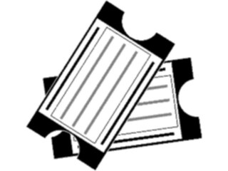 Sticker Custom Preview Image #055346 Entertainment Miscellaneous Tickets1