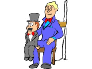 Sticker Custom Preview Image #055361 Entertainment Miscellaneous Ventriloquist5