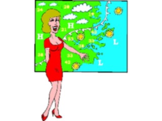 Sticker Custom Preview Image #055362 Entertainment Miscellaneous Weather Reporter