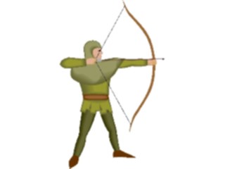 Sticker Custom Preview Image #055396 Fantasy Medieval Images Archer07