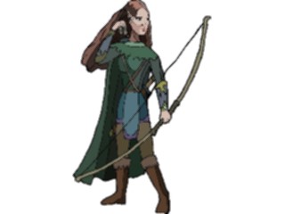 Sticker Custom Preview Image #055408 Fantasy Medieval Images Archer19