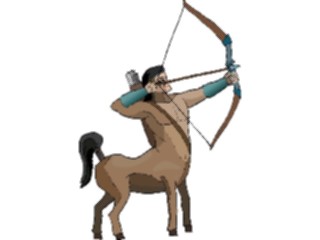 Sticker Custom Preview Image #055409 Fantasy Medieval Images Archer Centaur