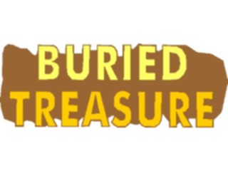 Sticker Custom Preview Image #055459 Fantasy Medieval Images Buried Treasure Title