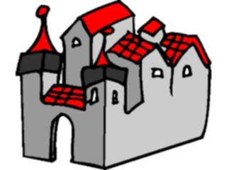 Sticker Custom Preview Image #055492 Fantasy Medieval Images Castle29