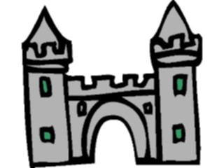 Sticker Custom Preview Image #055499 Fantasy Medieval Images Castle36