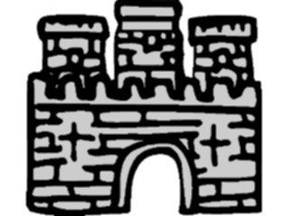 Sticker Custom Preview Image #055500 Fantasy Medieval Images Castle37