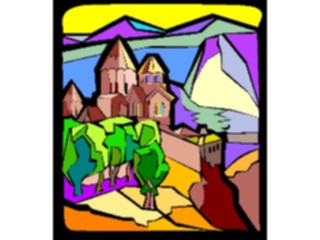 Sticker Custom Preview Image #055511 Fantasy Medieval Images Castle48