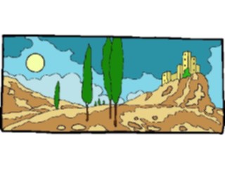 Sticker Custom Preview Image #055517 Fantasy Medieval Images Castle54