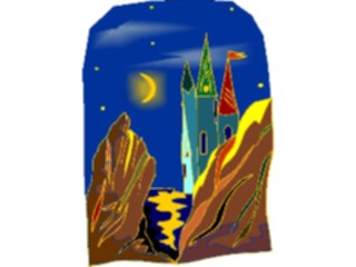Sticker Custom Preview Image #055525 Fantasy Medieval Images Castle62