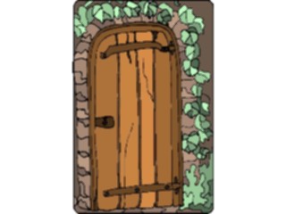 Sticker Custom Preview Image #055534 Fantasy Medieval Images Castle Door