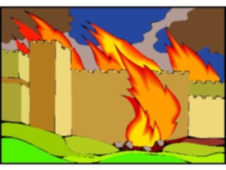 Sticker Custom Preview Image #055540 Fantasy Medieval Images Castleon Fire