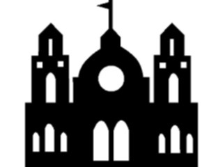 Sticker Custom Preview Image #055554 Fantasy Medieval Images Castle Silhouette13