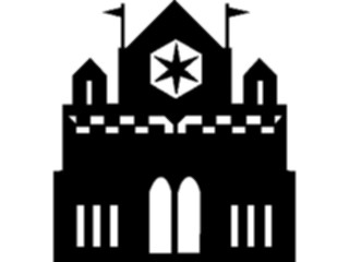 Sticker Custom Preview Image #055558 Fantasy Medieval Images Castle Silhouette17