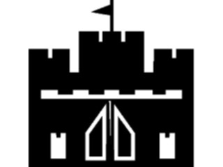 Sticker Custom Preview Image #055560 Fantasy Medieval Images Castle Silhouette19