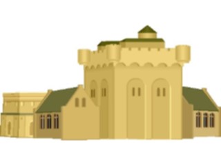 Sticker Custom Preview Image #055577 Fantasy Medieval Images Castlewith Square Tower