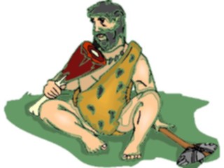 Sticker Custom Preview Image #055583 Fantasy Medieval Images Caveman