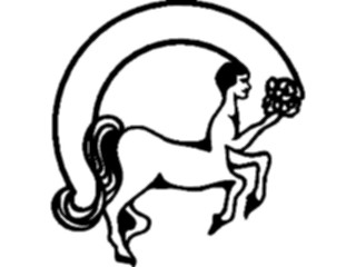 Sticker Custom Preview Image #055586 Fantasy Medieval Images Centaur3