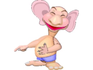 Sticker Custom Preview Image #055694 Fantasy Medieval Images Creature Laughing
