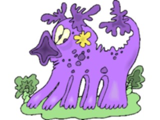 Sticker Custom Preview Image #055699 Fantasy Medieval Images Creature Purple