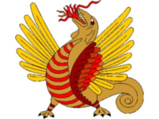 Sticker Custom Preview Image #055703 Fantasy Medieval Images Creature Winged