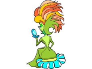 Sticker Custom Preview Image #055708 Fantasy Medieval Images Creaturewith Mirror2