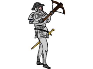 Sticker Custom Preview Image #055711 Fantasy Medieval Images Crossbowman