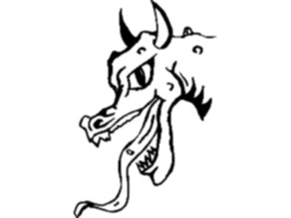 Sticker Custom Preview Image #055754 Fantasy Medieval Images Dragon005