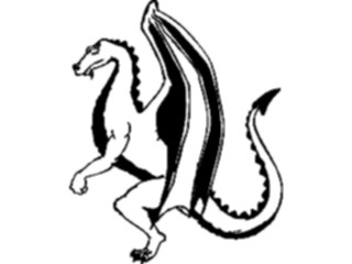 Sticker Custom Preview Image #055758 Fantasy Medieval Images Dragon009