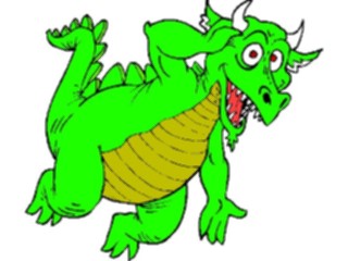 Sticker Custom Preview Image #055769 Fantasy Medieval Images Dragon020