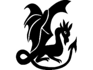 Sticker Custom Preview Image #055779 Fantasy Medieval Images Dragon030