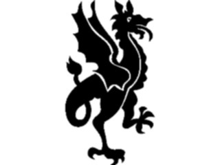 Sticker Custom Preview Image #055787 Fantasy Medieval Images Dragon038