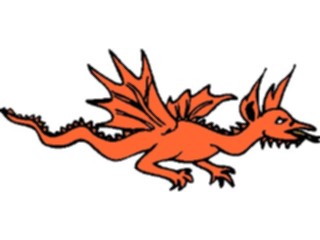 Sticker Custom Preview Image #055803 Fantasy Medieval Images Dragon054