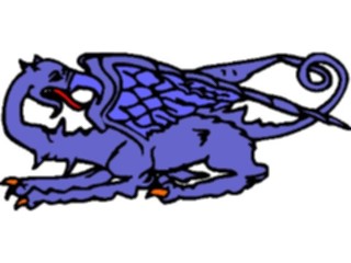 Sticker Custom Preview Image #055804 Fantasy Medieval Images Dragon055