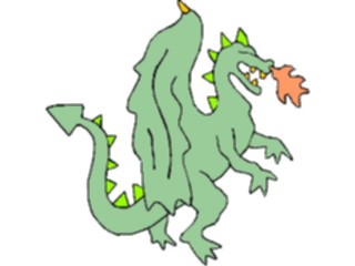 Sticker Custom Preview Image #055825 Fantasy Medieval Images Dragon076