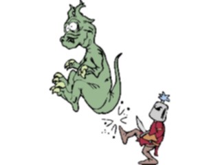 Sticker Custom Preview Image #055843 Fantasy Medieval Images Dragon094