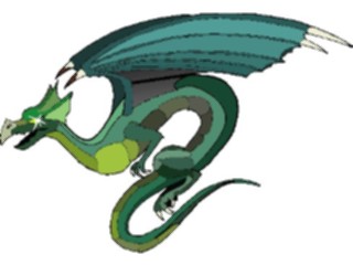 Sticker Custom Preview Image #055864 Fantasy Medieval Images Dragon115