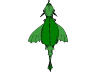 Sticker Custom Preview Image #055896 Fantasy Medieval Images Dragon Aerial View2